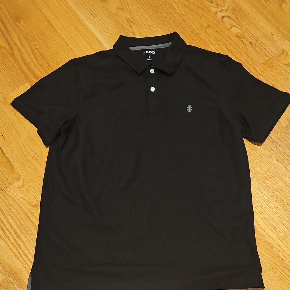 Izod Black Polo Shirt